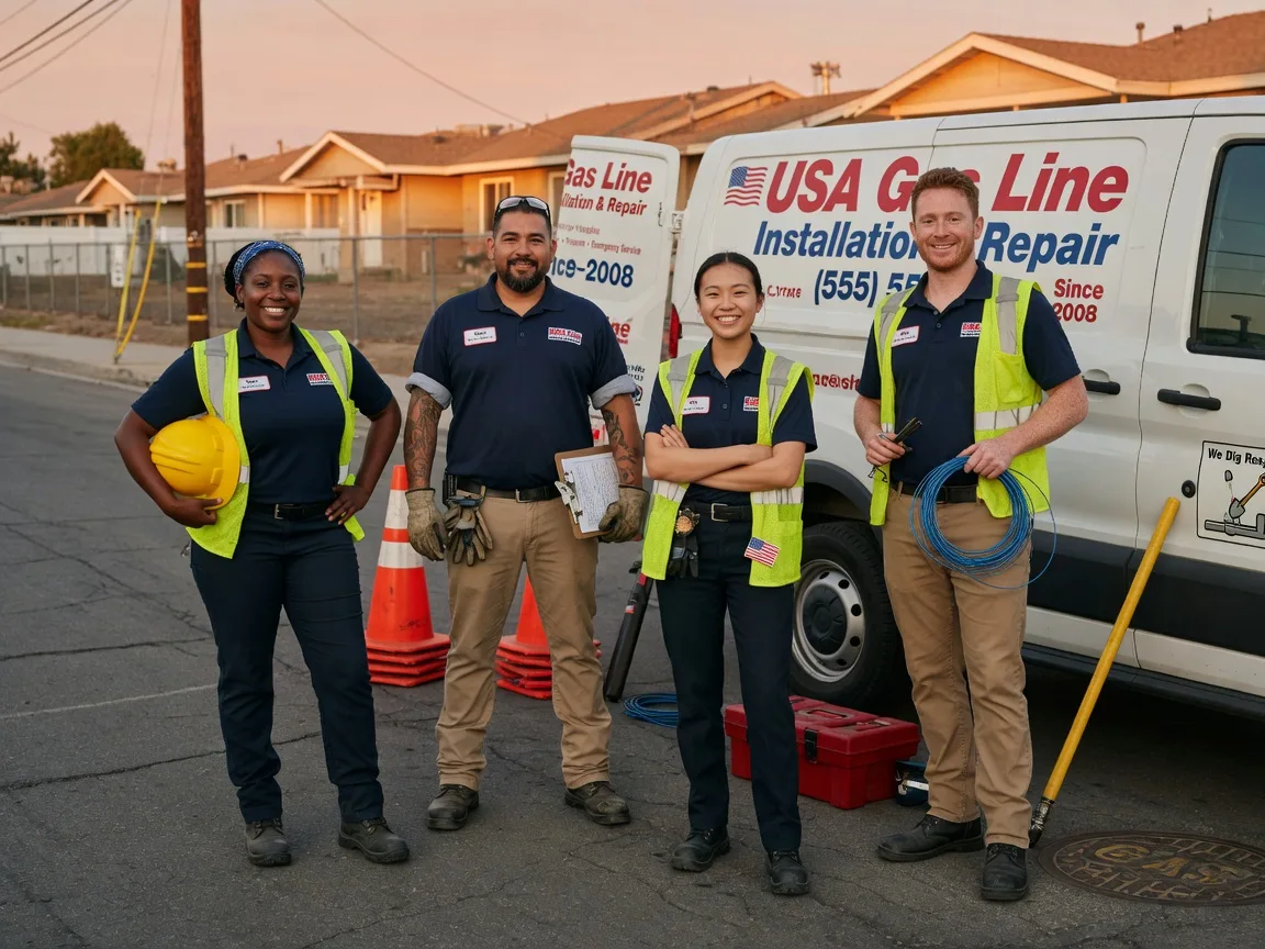 Gas Line Installation company in Yantis, TX